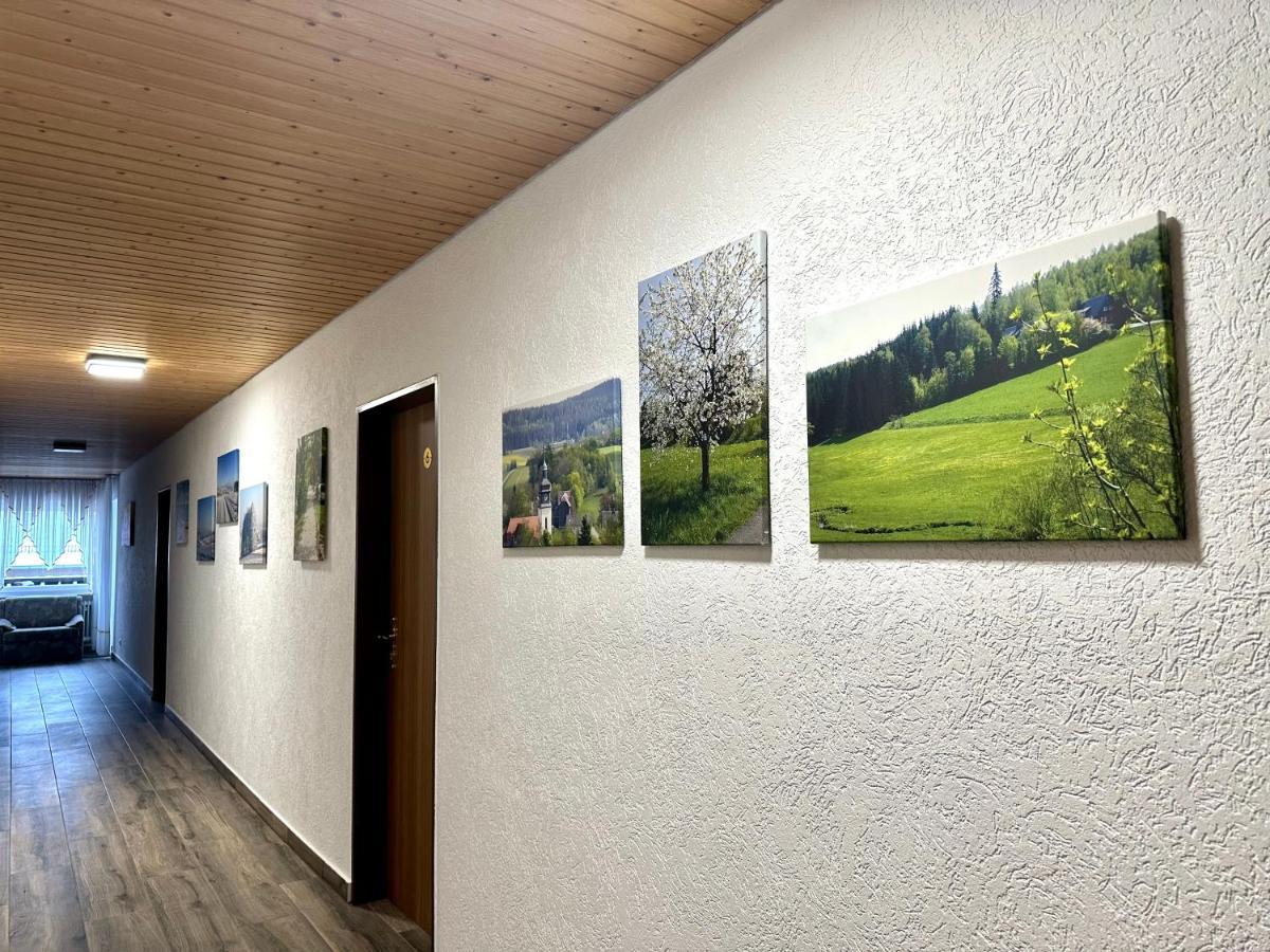 Pension Hubertus Bad Steben Buitenkant foto