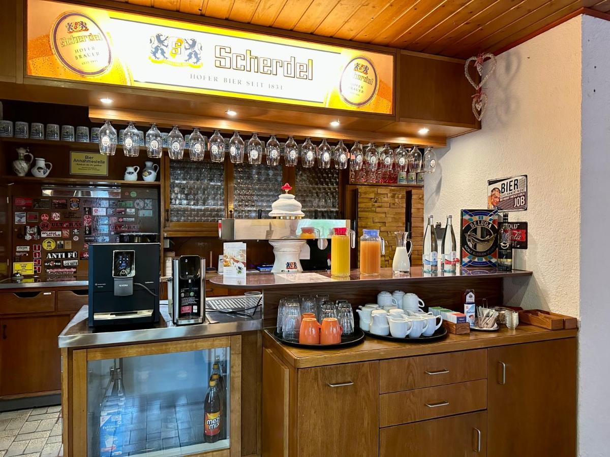 Pension Hubertus Bad Steben Buitenkant foto